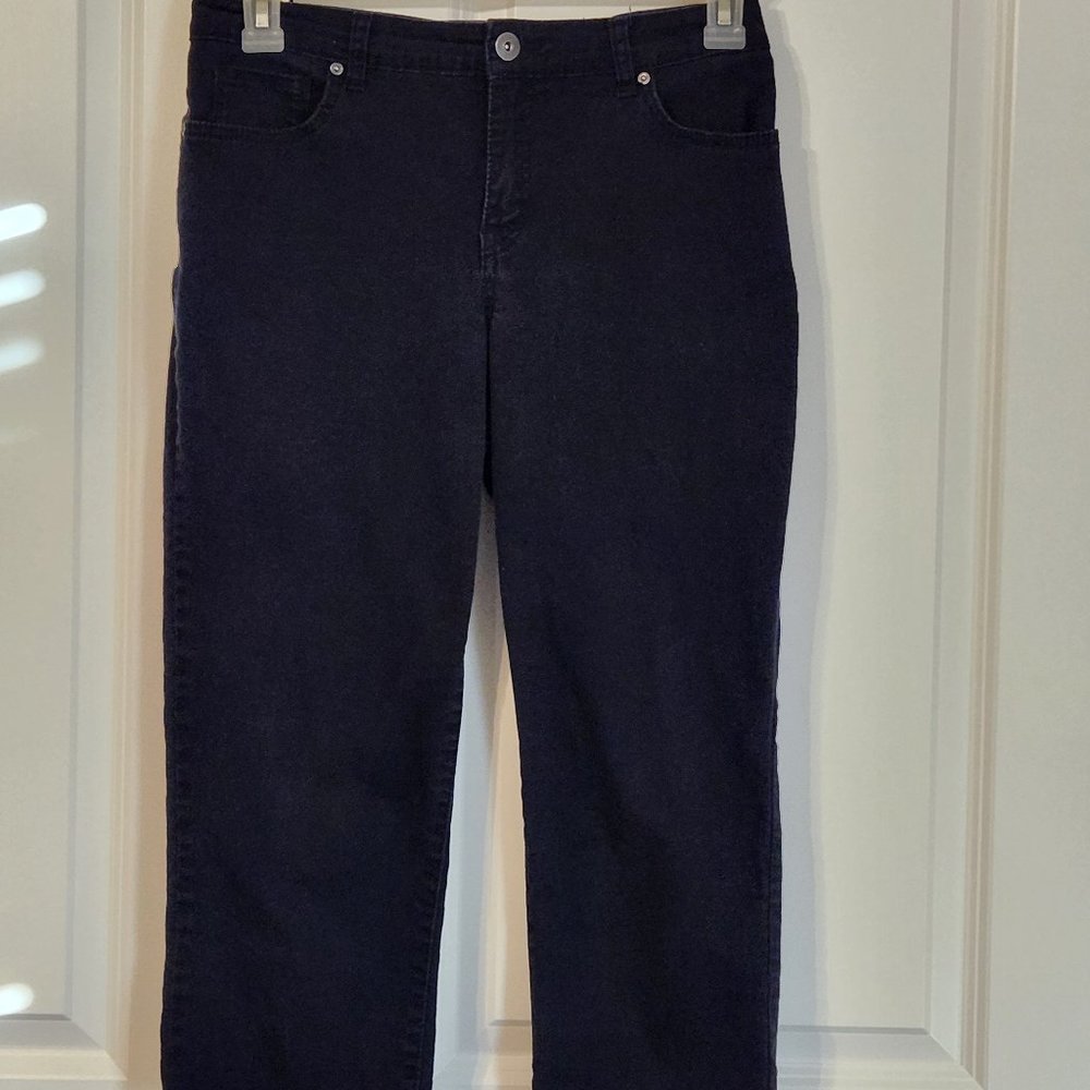 Style & Co. Curvy Capri black jeans,  size 8
